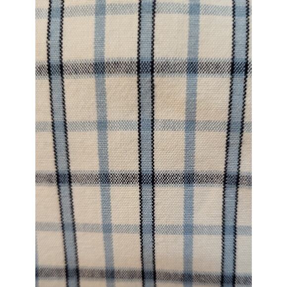 American Eagle Outfitters Shorts Men Size 32 Plaid Multi-Color Blue & Ivory - Picture 3 of 16